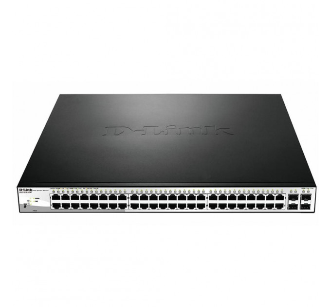Комутатор мережевий D-Link DGS-1210-52MP