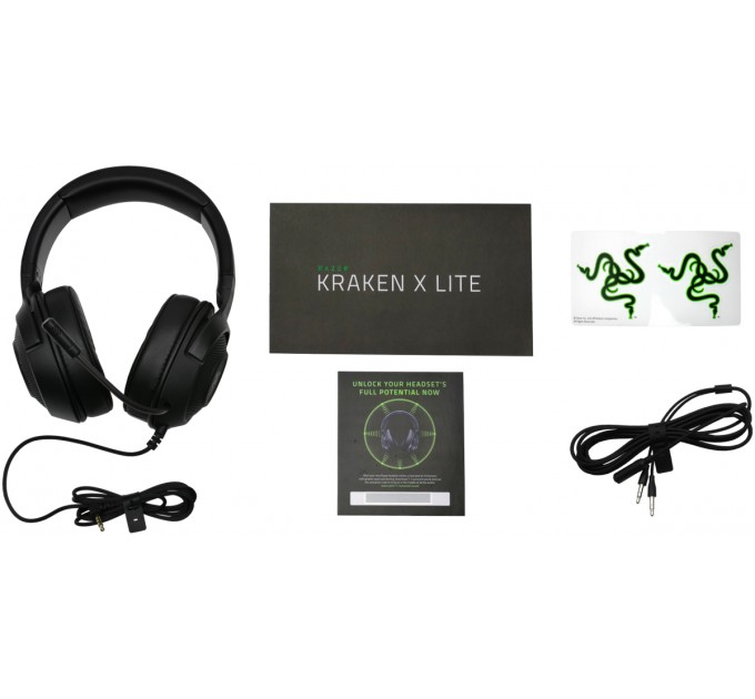 Гарнітура Razer Kraken X Lite Black (RZ04-02950100-R381)