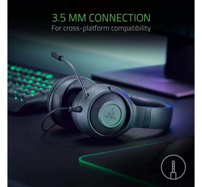 Гарнітура Razer Kraken X Lite Black (RZ04-02950100-R381)