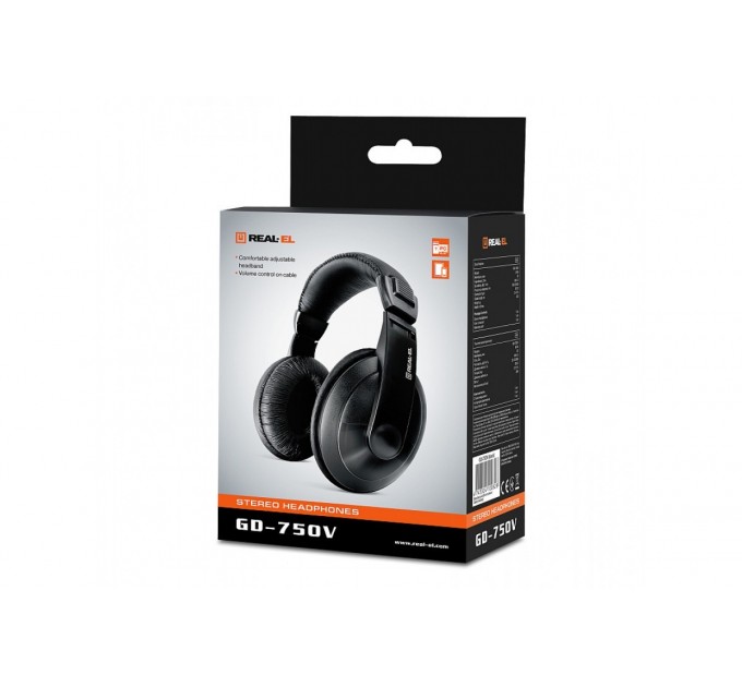 Гарнитура REAL-EL GD-750V Black