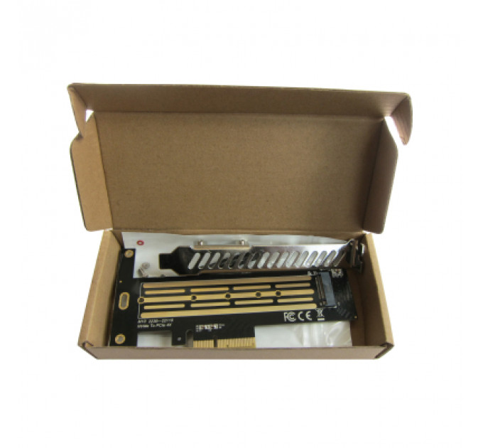 Контролер Dynamode M.2 SSD NVMe M-Key to PCI-E 3.0 x4/ x8/ x16, full profile br (PCI-Ex4- M.2 M-key)