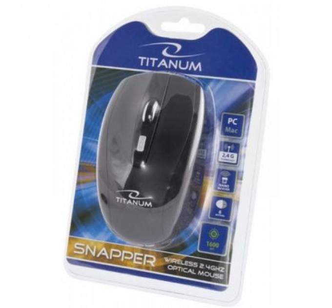 Мишка Esperanza Titanum TM105K Black