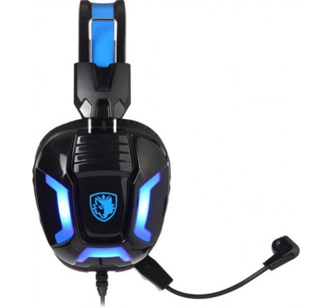 Гарнитура Sades SA-702 Element Black/Blue (sa702bl)