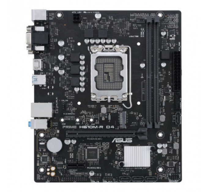 Материнська плата ASUS PRIME H610M-R D4-SI