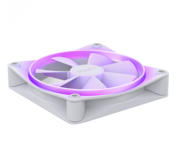 Кулер до корпусу NZXT F120RGB Single (White) (RF-R12SF-W1)