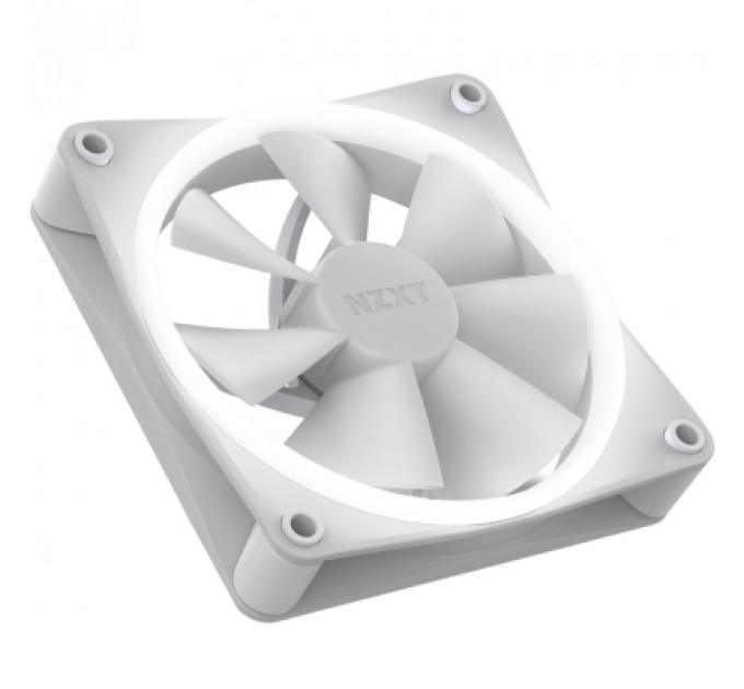 Кулер до корпусу NZXT F120RGB Single (White) (RF-R12SF-W1)
