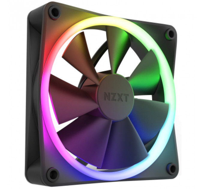Кулер до корпусу NZXT F120RGB Triple (Black) (RF-R12TF-B1)