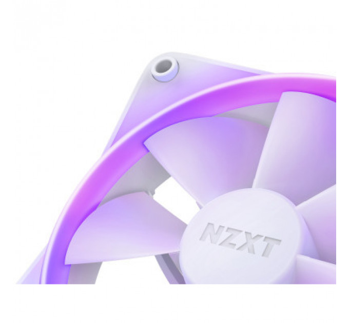 Кулер до корпусу NZXT F140RGB Twin (White) (RF-R14DF-W1)