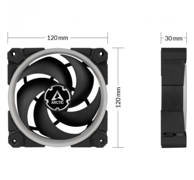 Кулер до корпусу Arctic BioniX P120 A-RGB (ACFAN00146A)