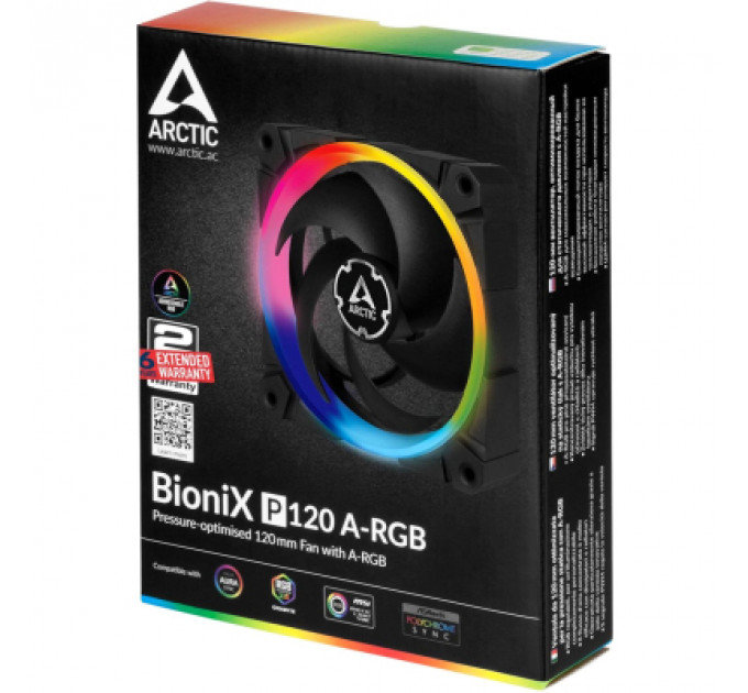 Кулер до корпусу Arctic BioniX P120 A-RGB (ACFAN00146A)