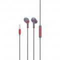 SkyDolphin Гарнитура SkyDolphin SR01 with mic Red (HF-000475)