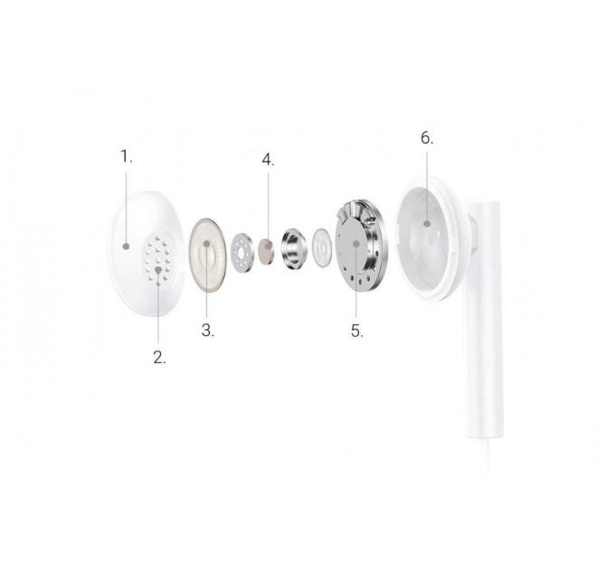 Гарнитура WK YA01 White (6941027616369)