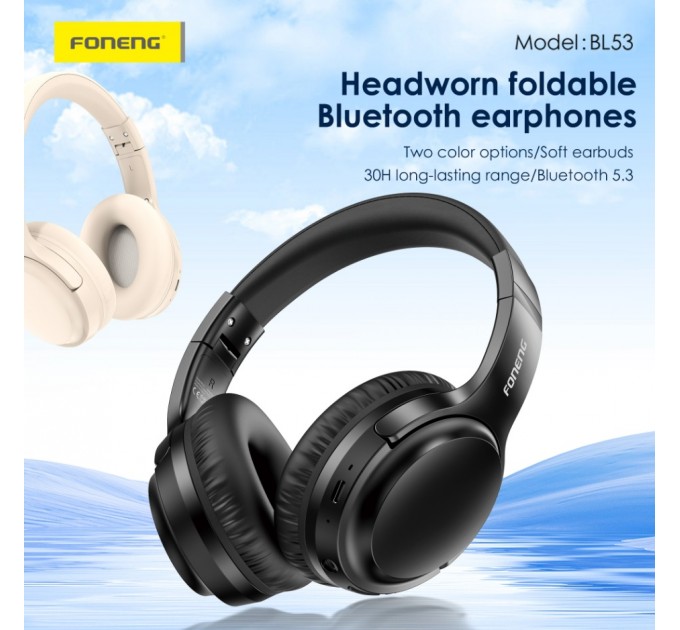 Наушники Foneng Neckband Sport (BL53-BL)