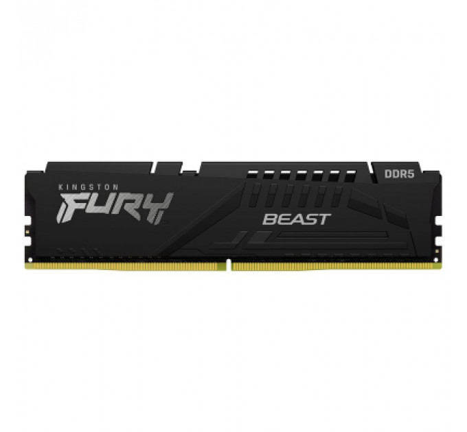 Модуль пам'яті для комп'ютера DDR5 16GB 5200 MHz Beast AM5 Black Kingston Fury (ex.HyperX) (KF552C36BBE-16)