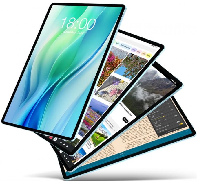 Teclast Планшет Teclast P50 6/128GB 4G Dual Sim Sky Blue (M5C1/C/TL-112489) с чехлом; 11" (1280x800) IPS / Unisoc T606 / ОЗУ 6 ГБ / 128 ГБ встроенной + microSD до 1 ТБ / камера 13 Мп + 5 Мп / Wi-Fi, Bluetooth / 4G (LTE) / GPS, A-GPS, GLONASS, Galileo