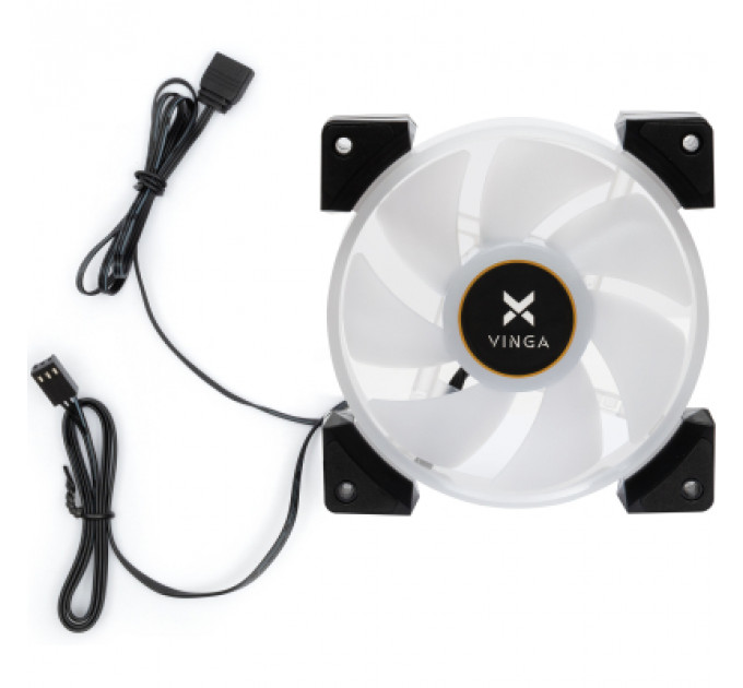Кулер до корпусу Vinga RGB fan-09