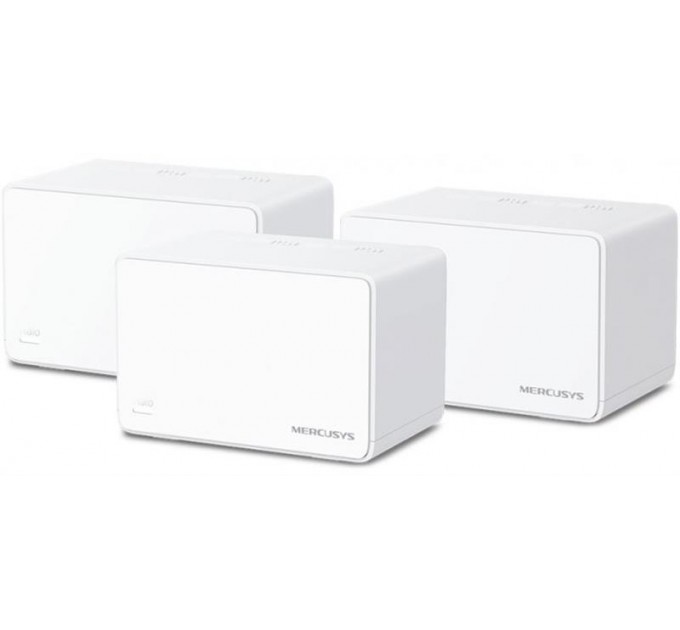 Mercusys WiFi Mesh система Mercusys Halo H80X 3-pack (AX3000, 3хGE WAN/LAN, Beamforming, MU-MIMO, OFDMA)