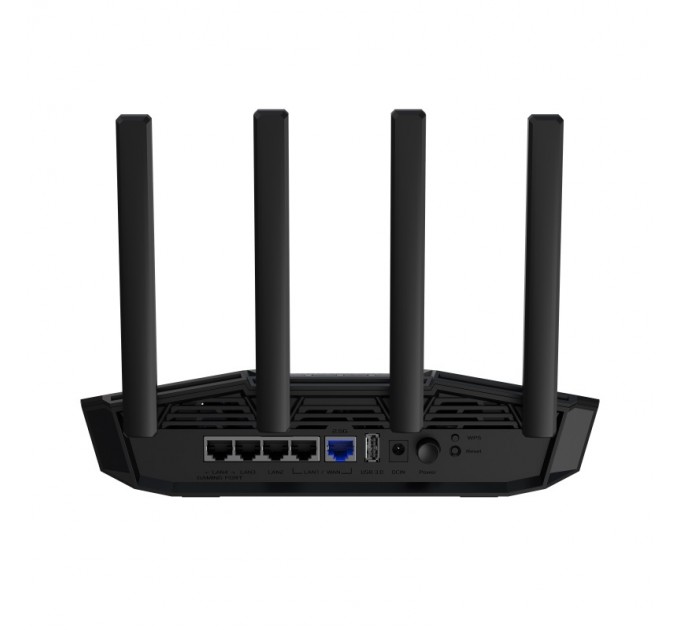 ASUS Бездротовий маршрутизатор Asus TUF Gaming BE3600 (TUF-BE3600) (90IG0900-MO9C00)