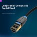 Vention Патч-корд Vention CAT 8 SFTP Ethernet, 0.5 m, Black (IKABD)