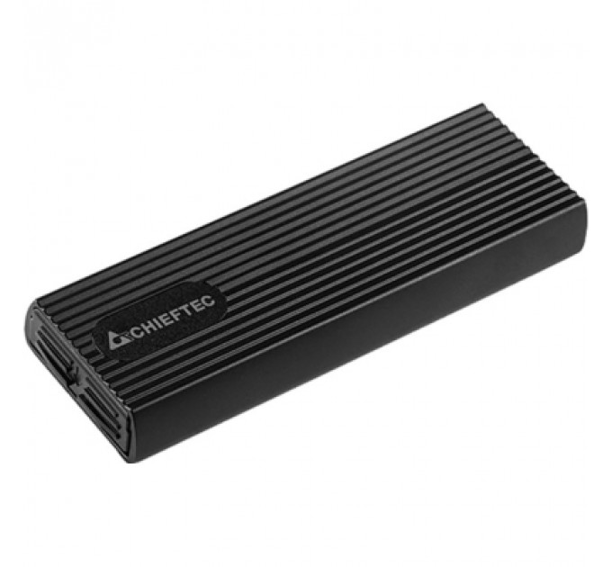Кишеня зовнішня Chieftec USB 3.2 Gen2 Type-C M.2 PCIe NVMe/SATA SSD (CEB-M2C-TL)