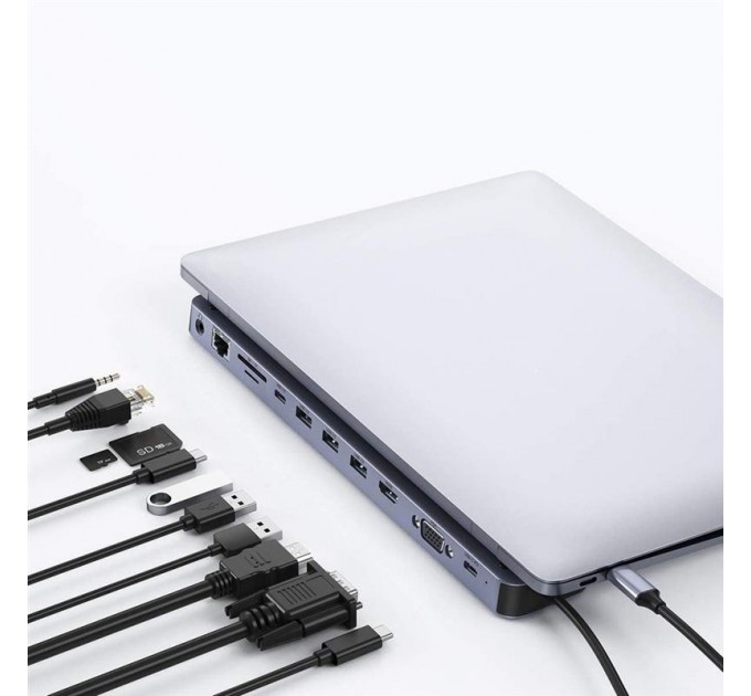 Концентратор Choetech HUB-M20 11 in 1 USB-C Multiport HUB Station