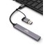 Frime Концентратор USB 3.0 Frime 1хUSB3.0 3хUSB2.0 Silver (FH-20152)