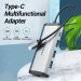 Vention Концентратор Vention USB-C 3-Port, RJ-45, PD, 0.15 m (TGDHB)