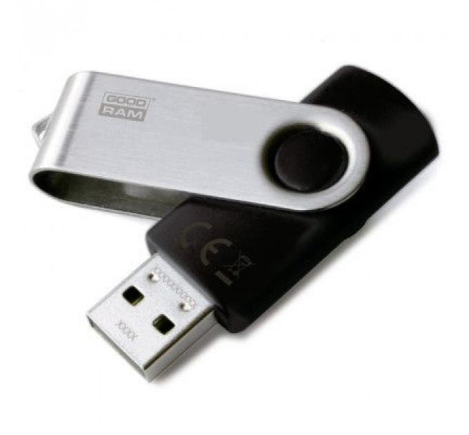 USB флеш накопичувач Goodram 16GB Twister Black USB 2.0 (UTS2-0160K0R11)