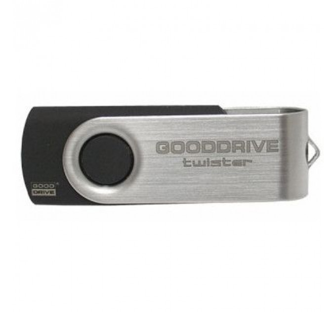USB флеш накопичувач Goodram 16GB Twister Black USB 2.0 (UTS2-0160K0R11)