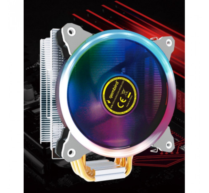 Кулер до процесора Gembird CPU-HURACAN-ARGB-X130