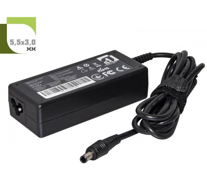 1StCharger Блок питания 1StCharger для ноутбука Samsung 19V 60W 3.16A 5.5x3.0 (AC1STSA60WA)