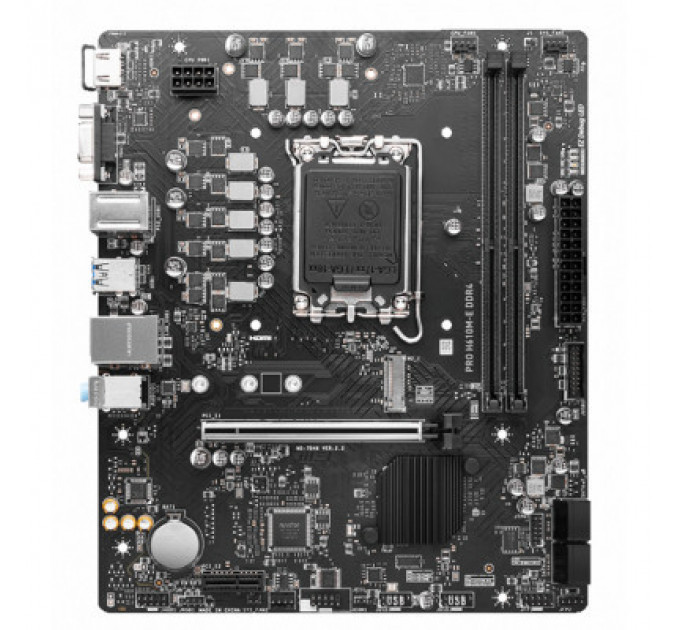 Материнська плата MSI PRO H610M-E DDR4