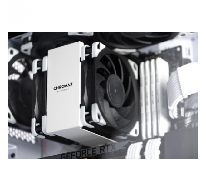 Кулер до корпусу Noctua REDUX (NF-A12x25 PWM CHROMAX. BLACK. SWAP)