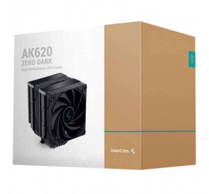 Кулер до процесора Deepcool AK620 ZERO DARK
