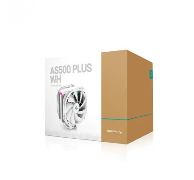 Кулер до процесора Deepcool AS500 Plus WH (R-AS500-WHNLMP-G)