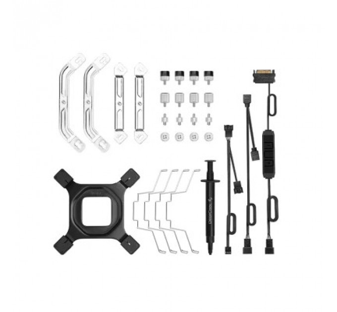 Кулер до процесора Deepcool AS500 Plus WH (R-AS500-WHNLMP-G)