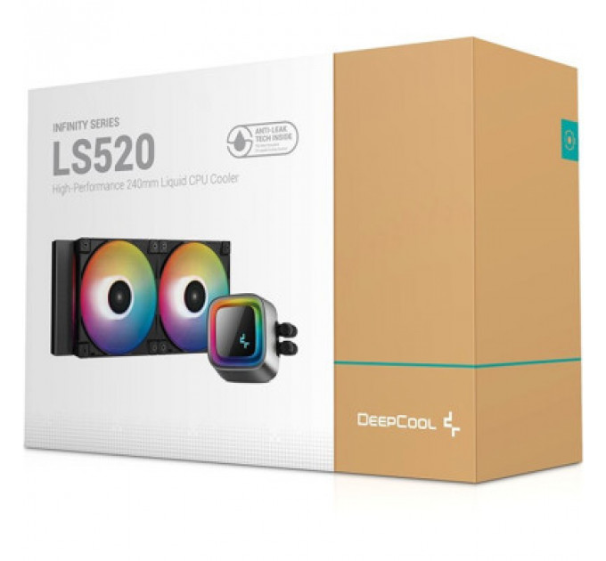 Система рідинного охолодження Deepcool LS520 Black (R-LS520-BKAMNT-G-1)