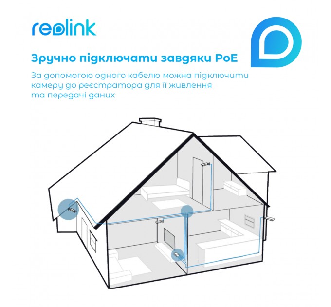 Reolink Відеореєстратор Reolink RLN16-410 без HDD