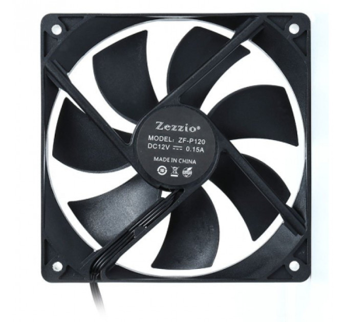 Кулер до корпусу Zezzio ZF-P120 2pin
