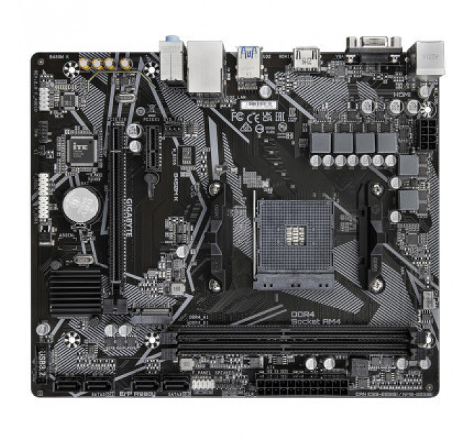 Материнська плата GIGABYTE B450M K