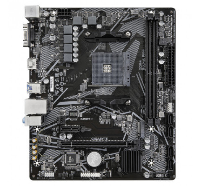 Материнська плата GIGABYTE B450M K
