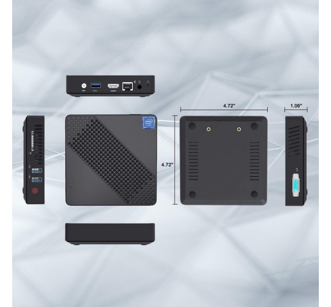 Minisforum Неттоп Minisforum N40 (754111105856)