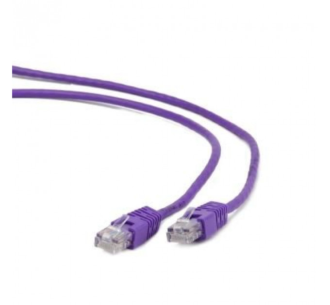 Патч-корд 0.25м FTP cat.6 CCA violet Cablexpert (PP6-0.25M/V)