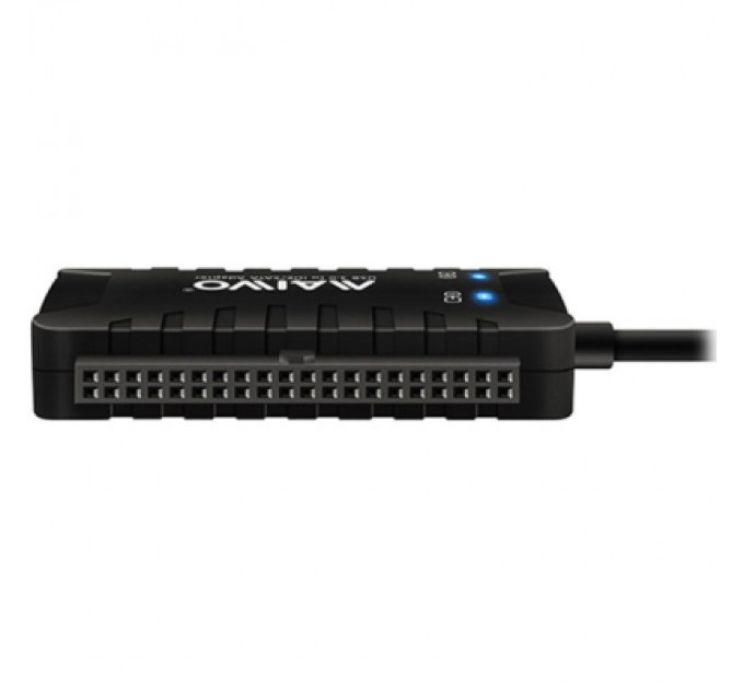 Maiwo Адаптер Maiwo USB 3.0 to 2.5/3.5'' IDE/SATA HDD/SSD, 5.25'' CD-R, PA 2V/2A (K132U3IS)
