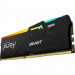 Модуль пам'яті для комп'ютера DDR5 32GB (2x16GB) 5200 MHz Beast RGB XMP Kingston Fury (ex.HyperX) (KF552C40BBAK2-32)