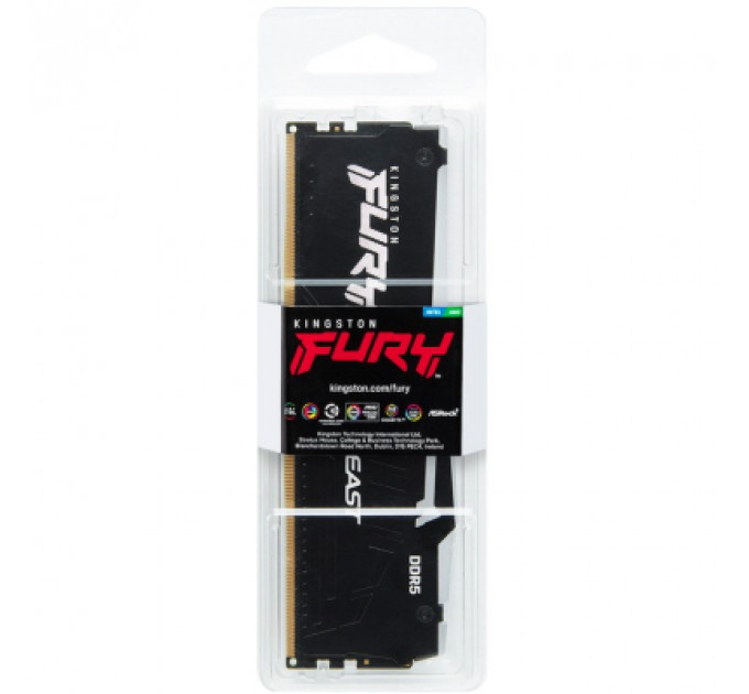 Модуль пам'яті для комп'ютера DDR5 32GB 5600 MHz Beast RGB XMP Kingston Fury (ex.HyperX) (KF556C40BBA-32)