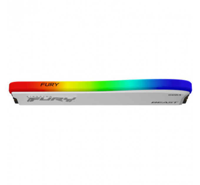 Модуль пам'яті для комп'ютера DDR4 16GB 3600 MHz Beast White RGB SE Kingston Fury (ex.HyperX) (KF436C18BWA/16)