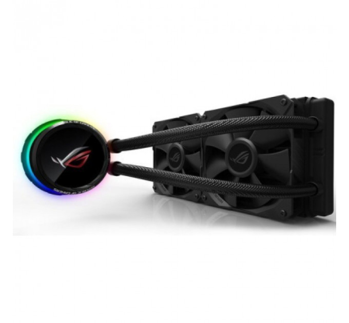 Система рідинного охолодження ASUS ROG RYUO 240 Intel LGA 115x,1366, 2011, 2011-3, 2066AMD AM4, TR4* OLED-дисплей (90RC0040-M0UAY0)