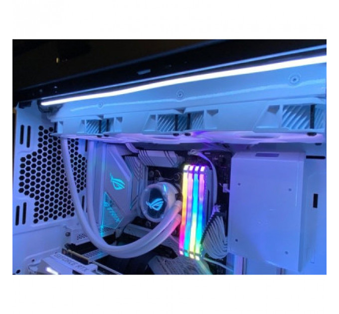 Система рідинного охолодження ASUS ROG STRIX LC 240 RGB WHITE EDITION AMD AM4, TR4, LGA 115x,1366,2011,2011-3,2066 RGB WHITE EDITIO (90RC0062-M0UAY0)