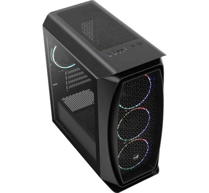 AeroCool Корпус AeroCool Aero One Mini Eclipse-G-BK-v1 (ACCS-PB18143.11) Black без БП